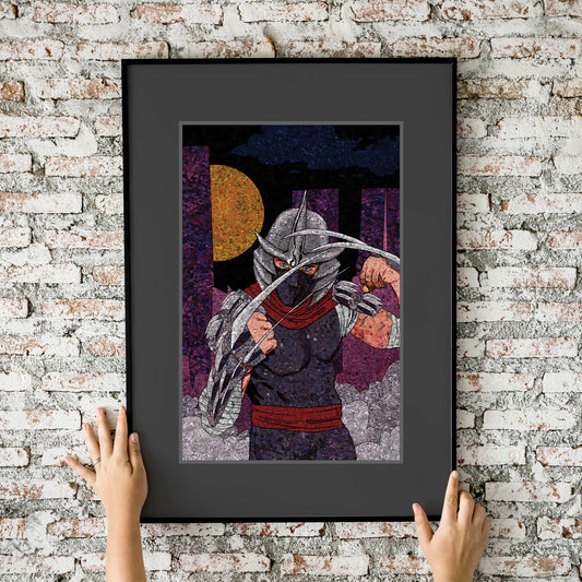 Teenage Mutant Ninja Turtles #3 Mosaic feat. Shredder 11x17 Art Print