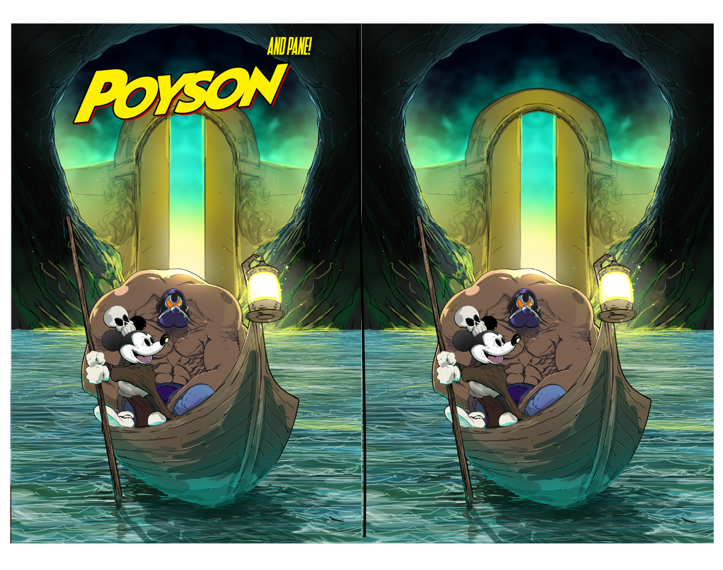 Poyson and Pane #1 - MJHiblen Cover A