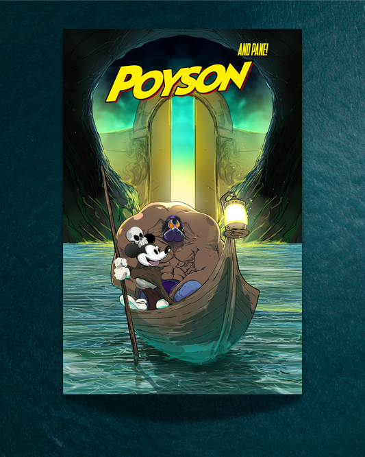 Poyson and Pane #1 - MJHiblen Cover A