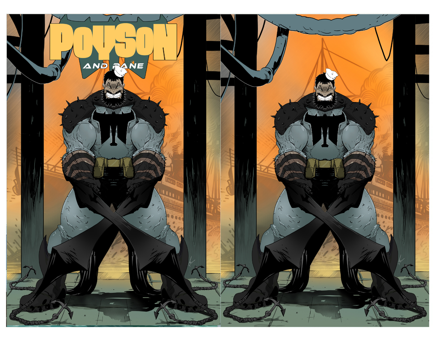 Poyson and Pane #1 - MJHiblen Cover B