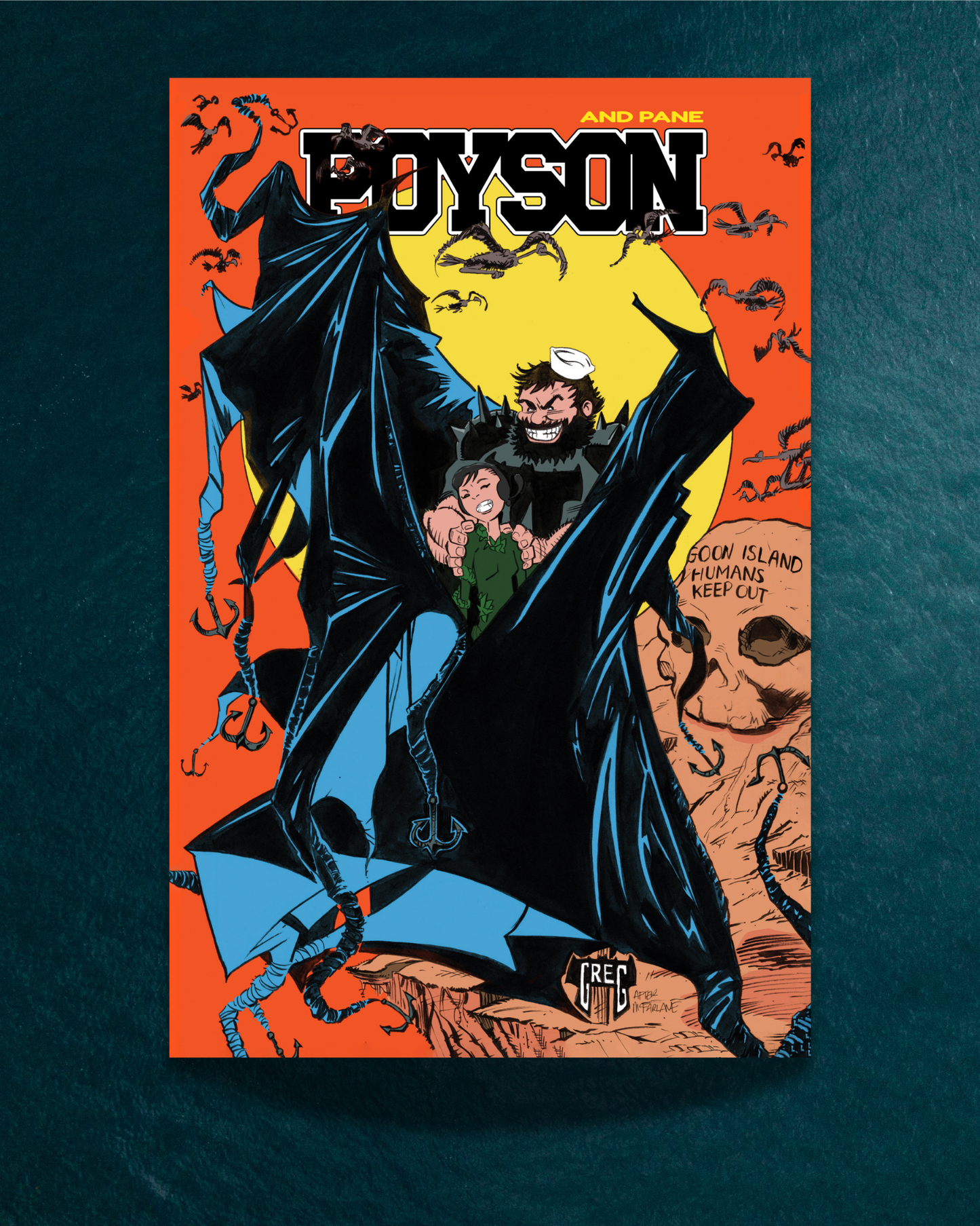 Poyson and Pane #1 - Greg Kirkpatrick Cover C