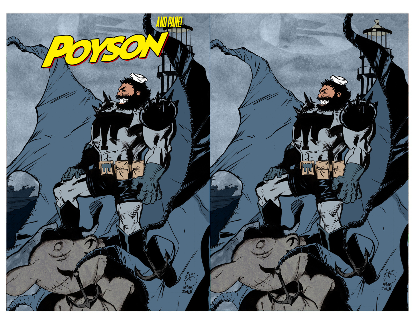 Poyson and Pane #1 - Greg Kirkpatrick Cover E
