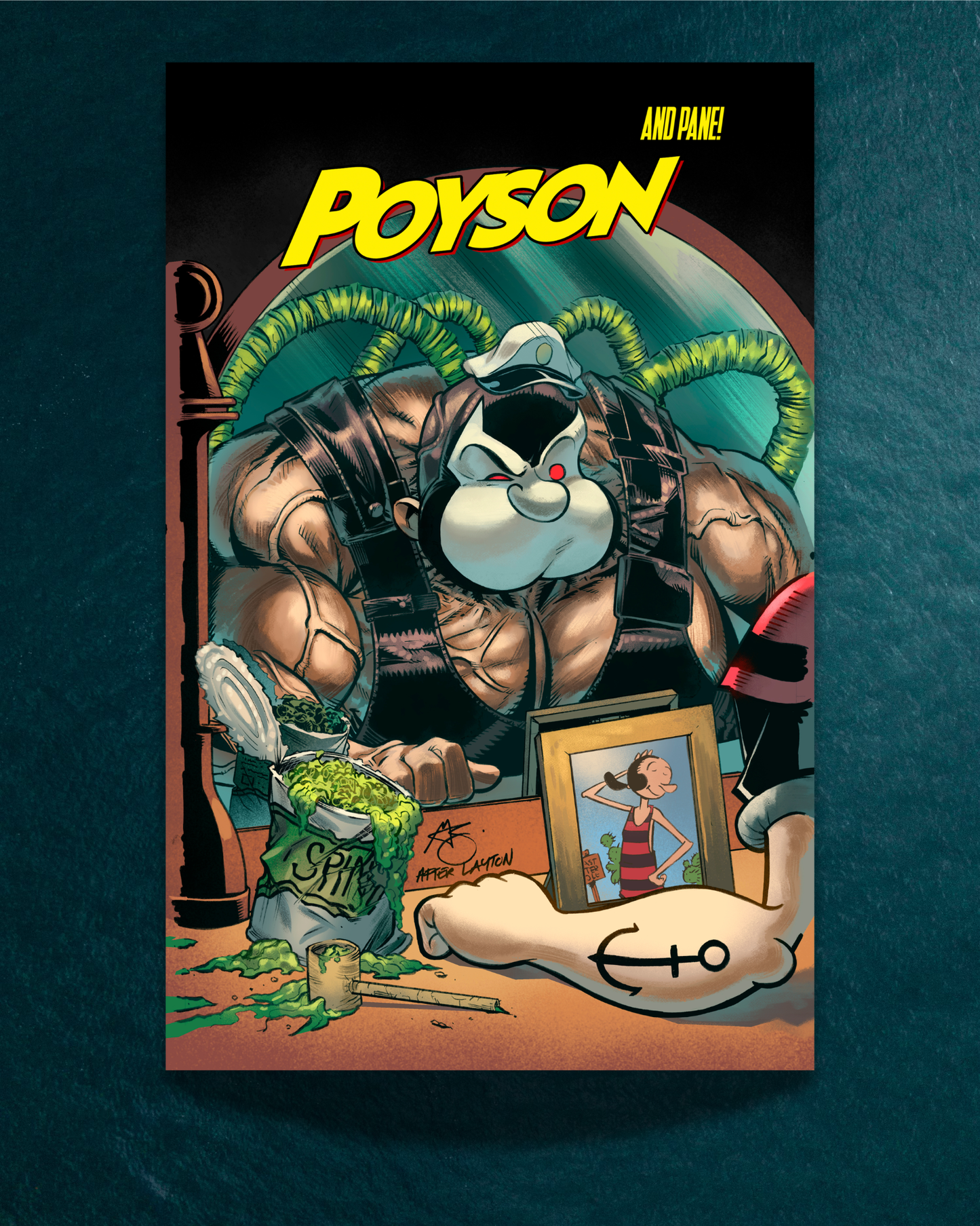 Poyson and Pane #1 - Greg Kirkpatrick Cover G