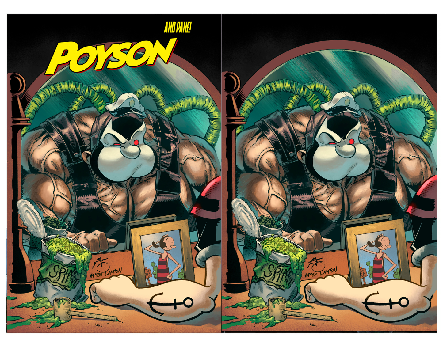 Poyson and Pane #1 - Greg Kirkpatrick Cover G