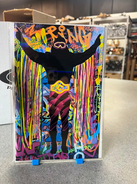 Monday Night Draw - Kyle Willis Exclusive Macho Man Embossed Spot Foil LTD 25
