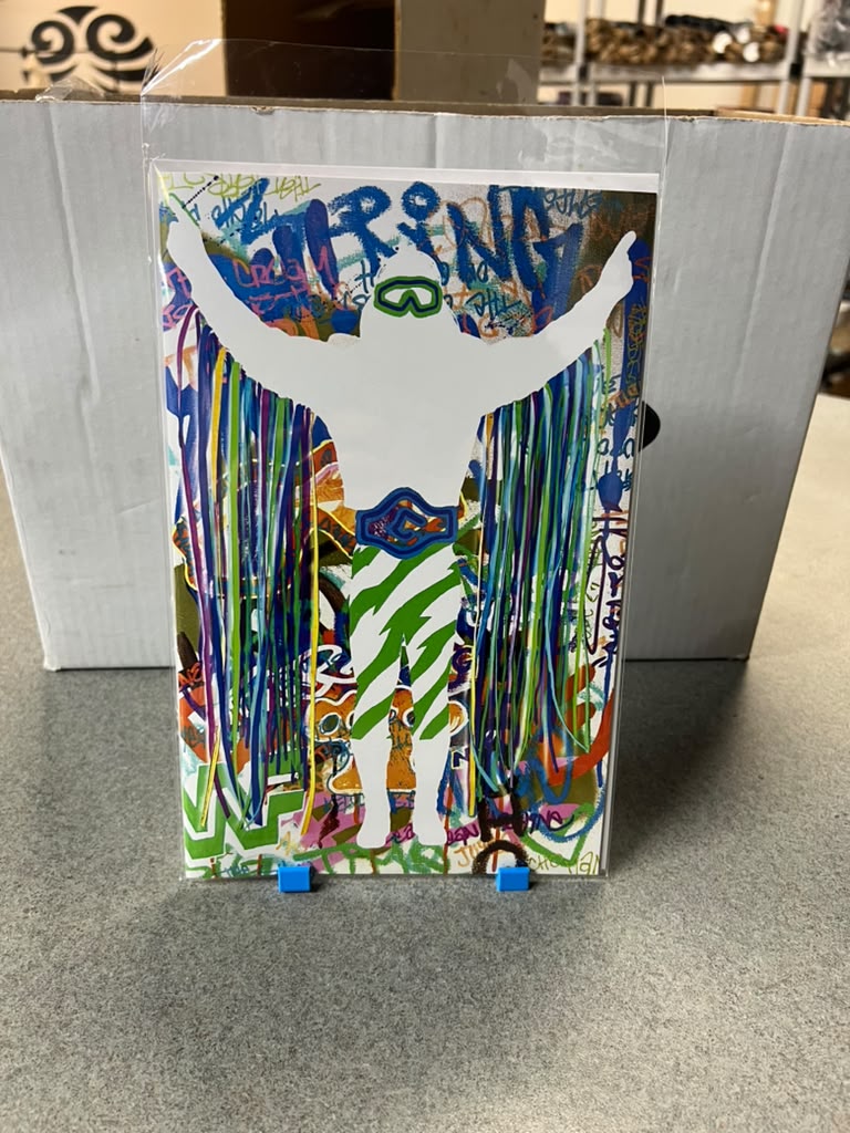 Monday Night Draw - Kyle Willis Exclusive Macho Man Negative Card Stock LTD 25