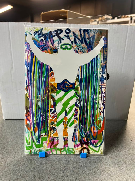Monday Night Draw - Kyle Willis Exclusive Macho Man Negative Embossed Spot Foil LTD 25