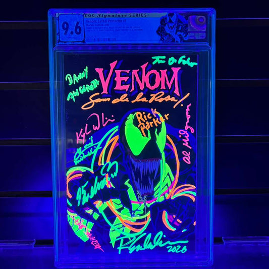Venom Lethal Protector #1 TEN (10) X Signed!
