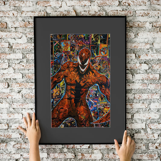 Carnage on Cards 11x17 Art Print