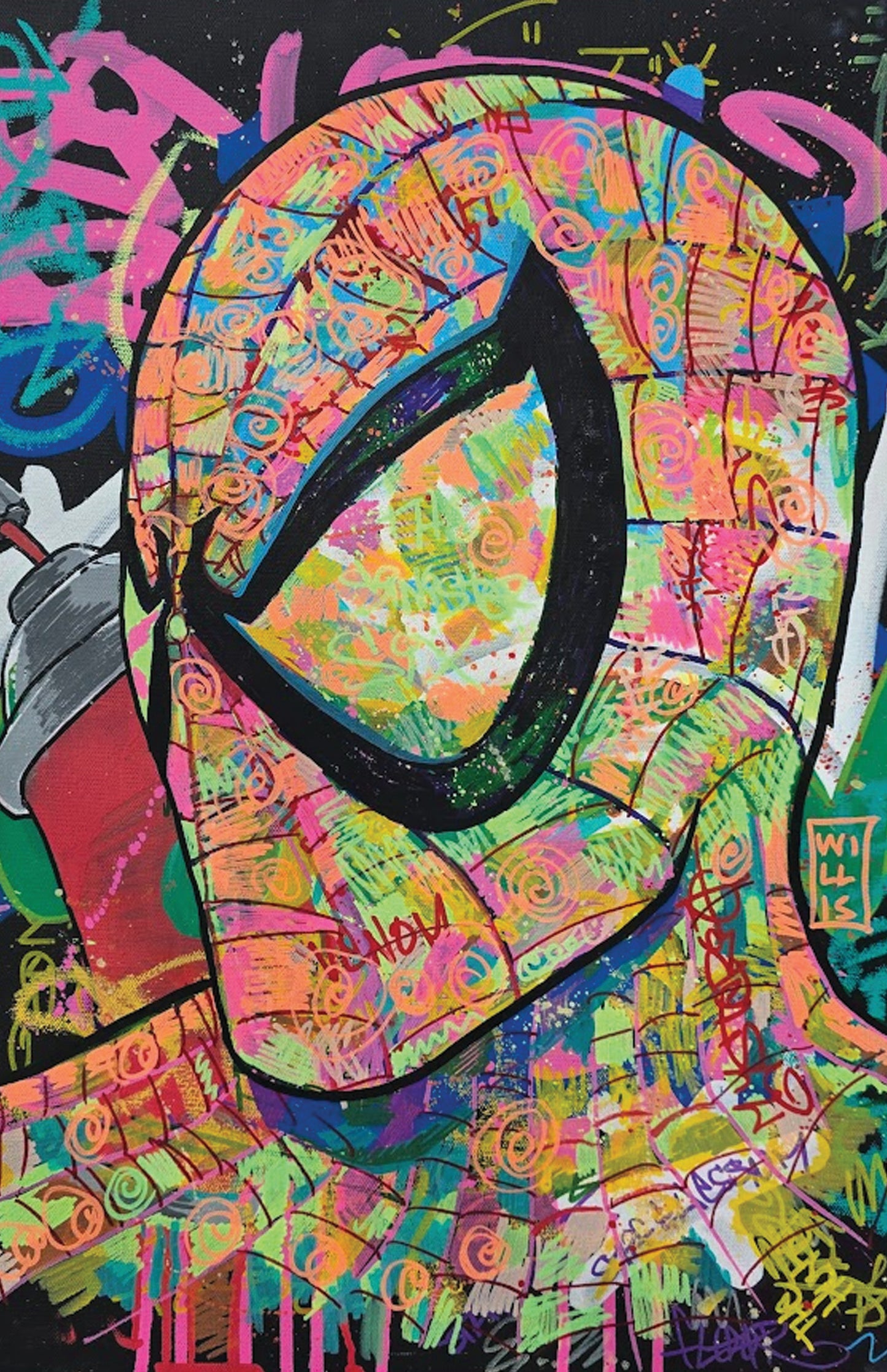 Dork Graffiti - Creekside Spider Edition Embossed Spot Foil LTD 100
