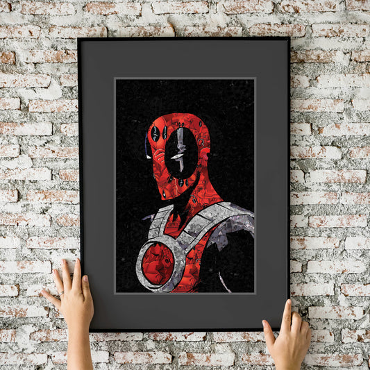 Deadpool Mosaic II 11x17 Fine Art Print
