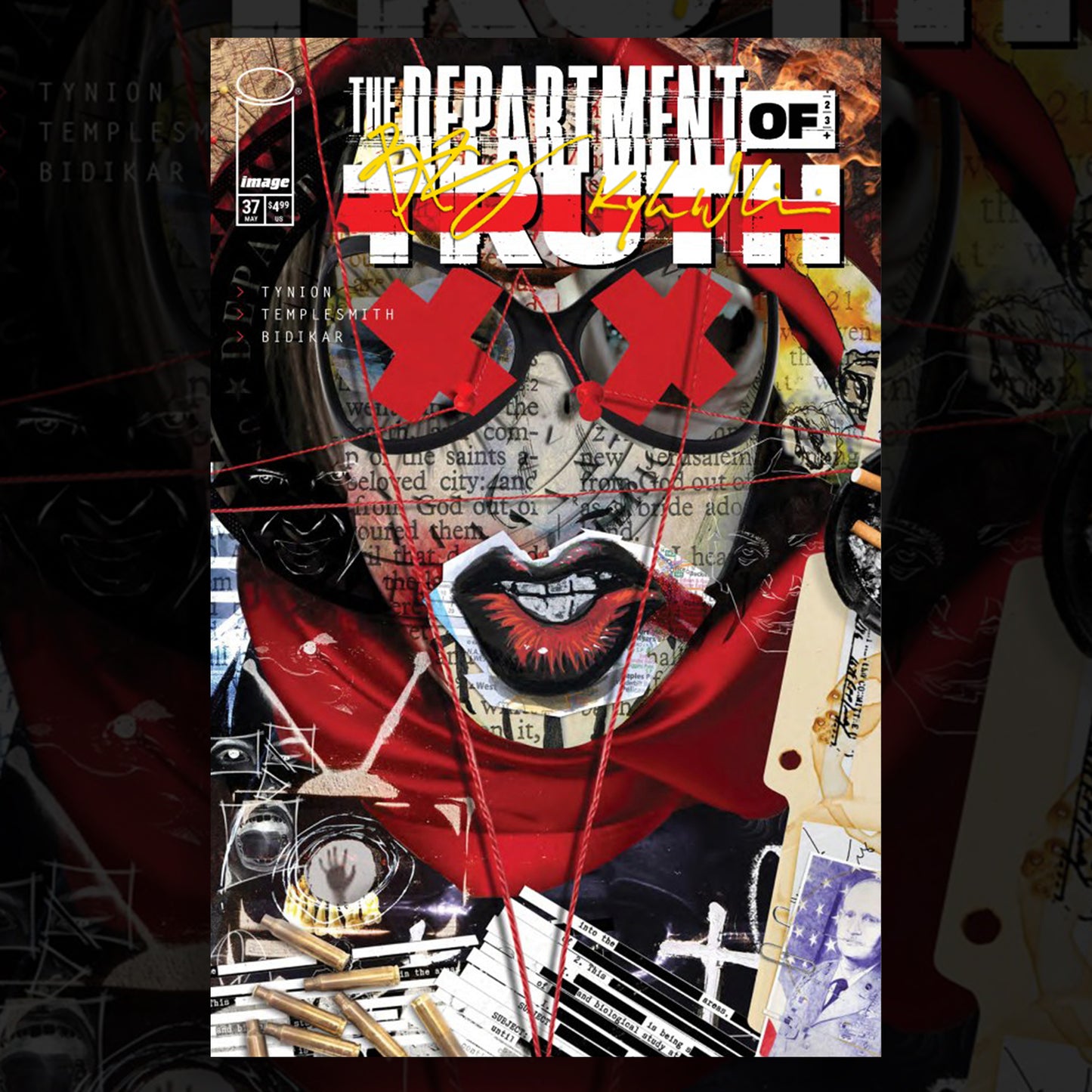 The Department of Truth #37 Heroes Con Exclusive (PREORDER)