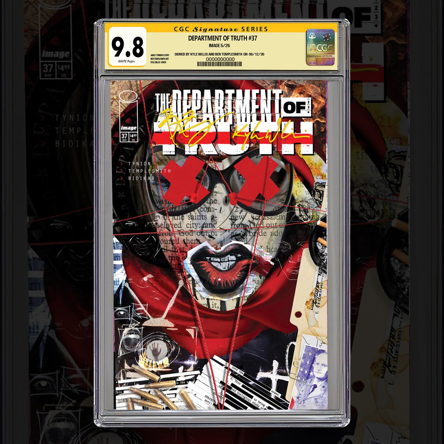 The Department of Truth #37 Heroes Con Exclusive (PREORDER)