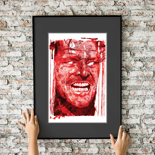 Horror Shining Jack Torrance Here's Johnny! 11x17 Art Print