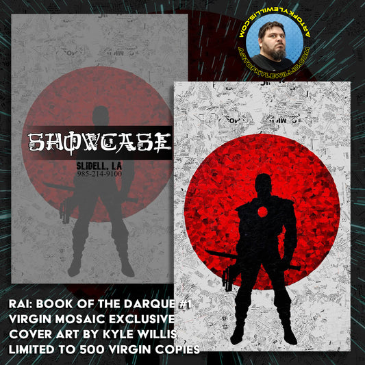 Rai: The Book of the Darque #1 Showcase Comics Exclusive by Kyle Willis