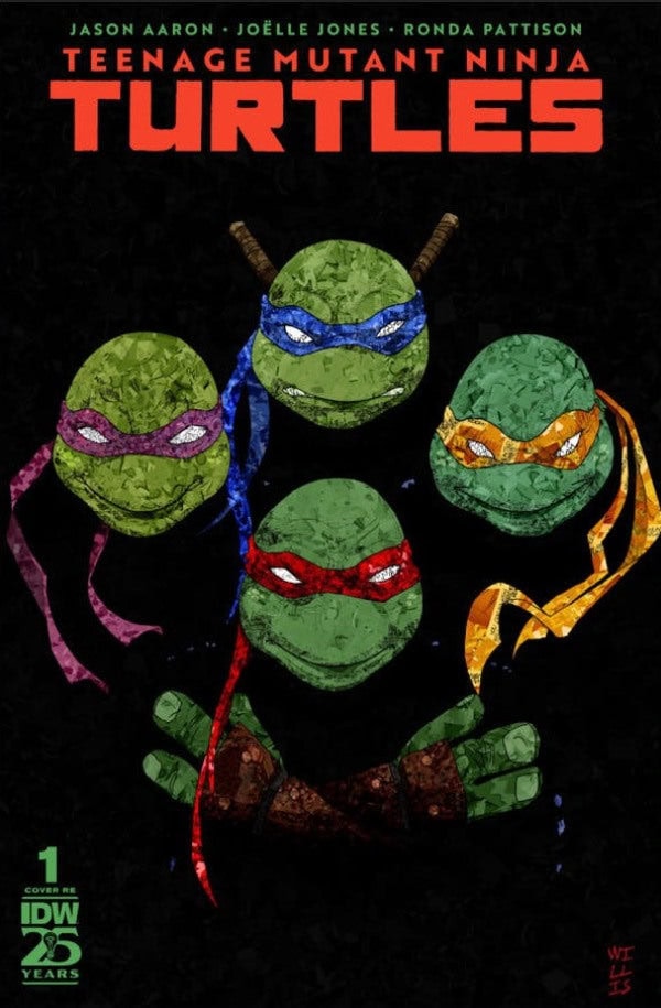 TMNT #1 Mosaic cover by Kyle Willis