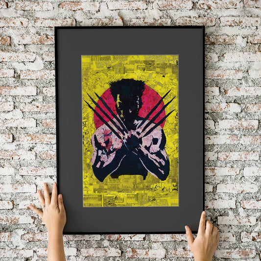 Wolverine I Mosaic 11x17 Art Print