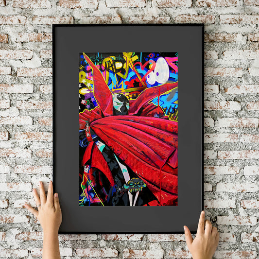 Spawn Dork Graffiti 11x17 Art Print