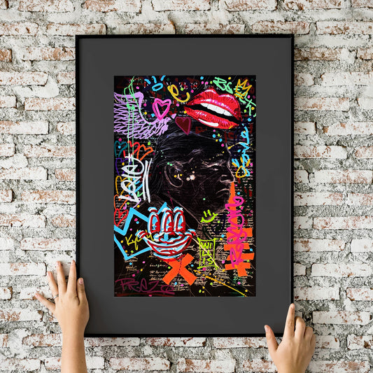 Trump Flavored Graffiti 11x17 Art Print