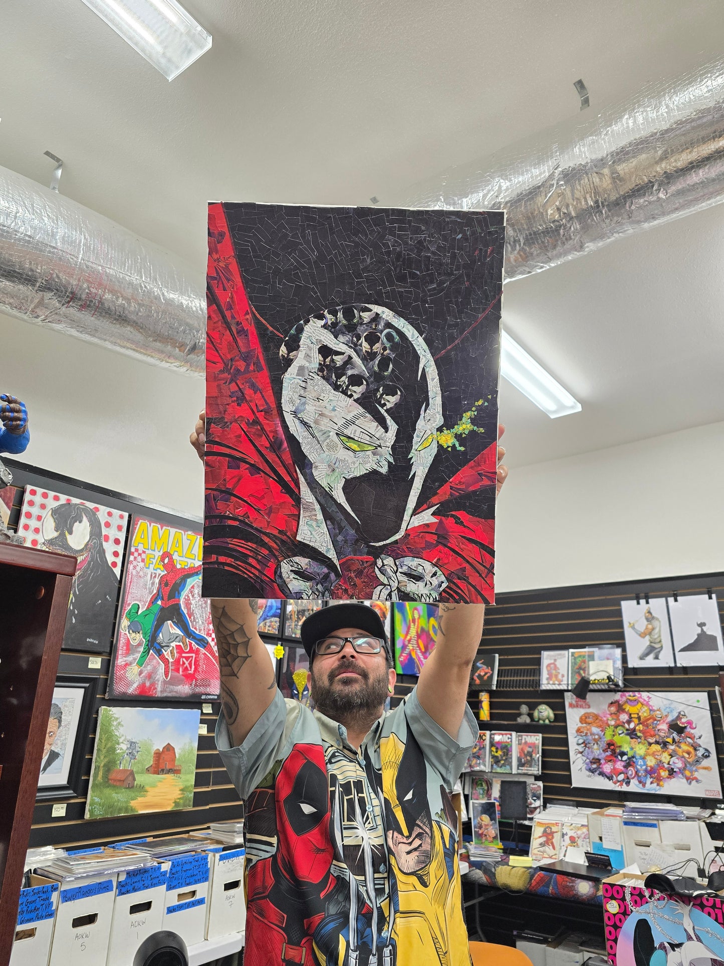 Spawn Original Mosaic 18x24