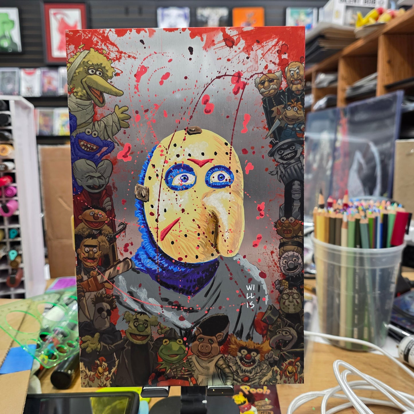 Murder Muppets Gonzo Voorhees