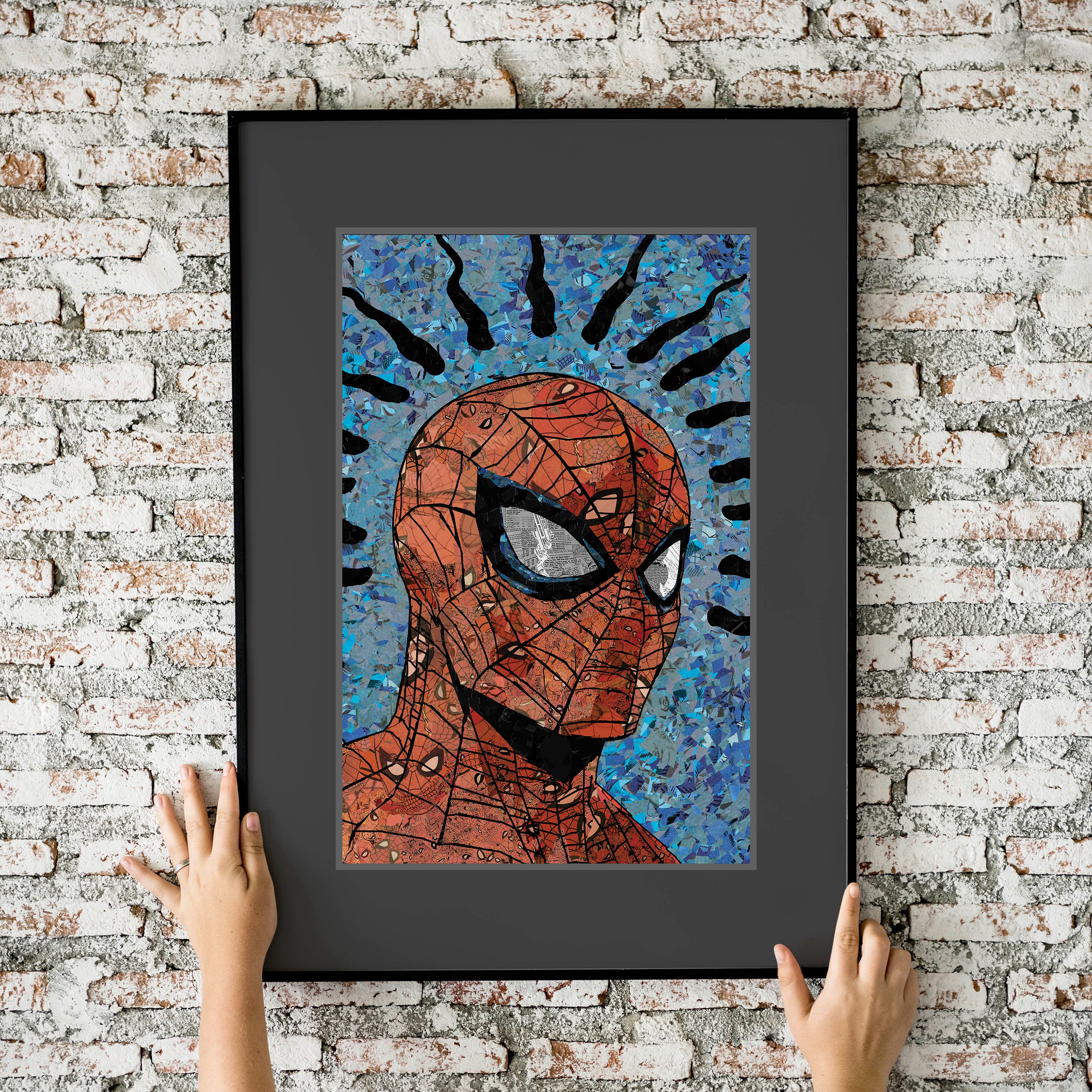 Spider-Man Mosaic III 11x17 Fine Art Print – artofkylewillis
