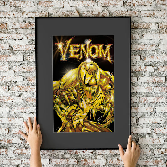 Venom: Lethal Protector Gilded 11x17 Art Print