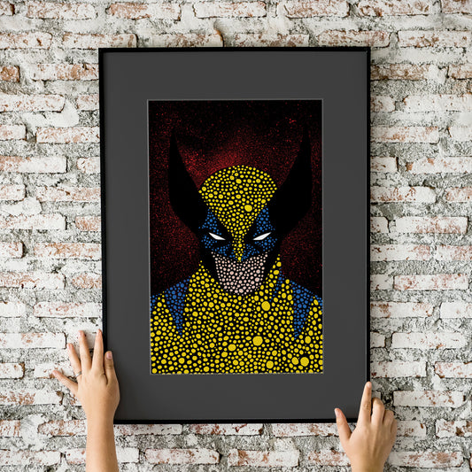 Wolverine Acid Drip 11x17 Art Print